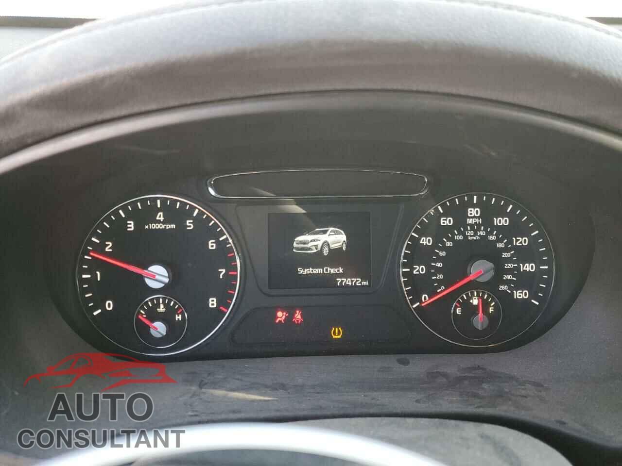 KIA SORENTO 2019 - 5XYPGDA38KG435744