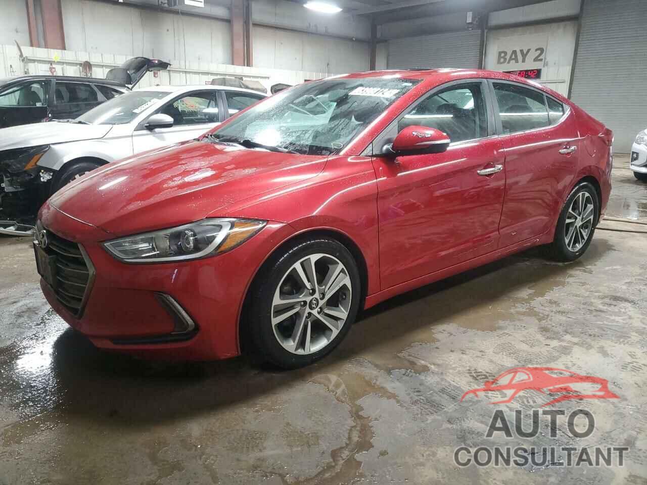HYUNDAI ELANTRA 2017 - 5NPD84LF8HH104977