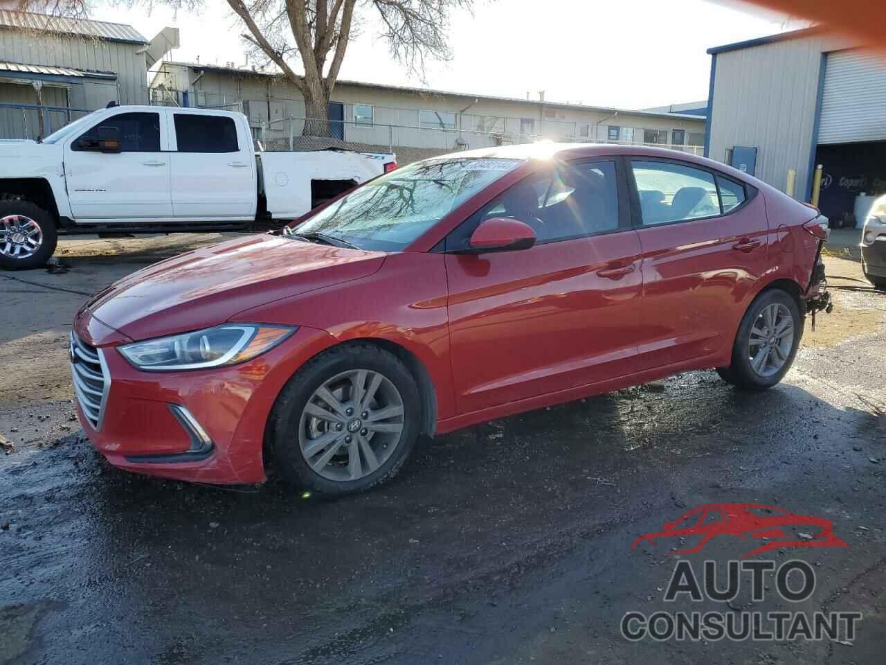 HYUNDAI ELANTRA 2017 - KMHD84LF4HU106758