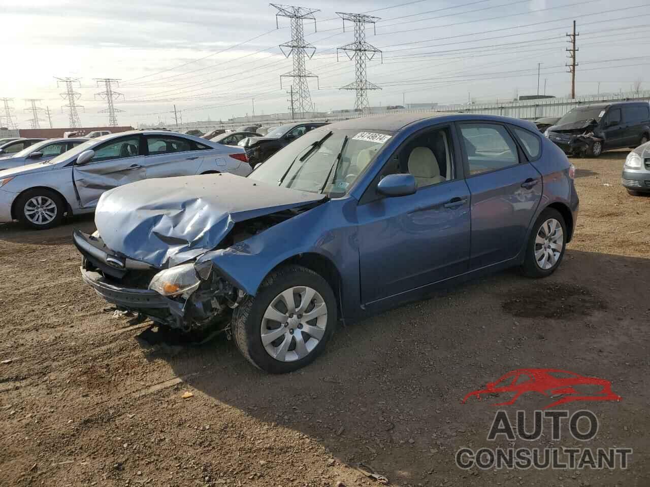 SUBARU IMPREZA 2010 - JF1GH6A68AH812376