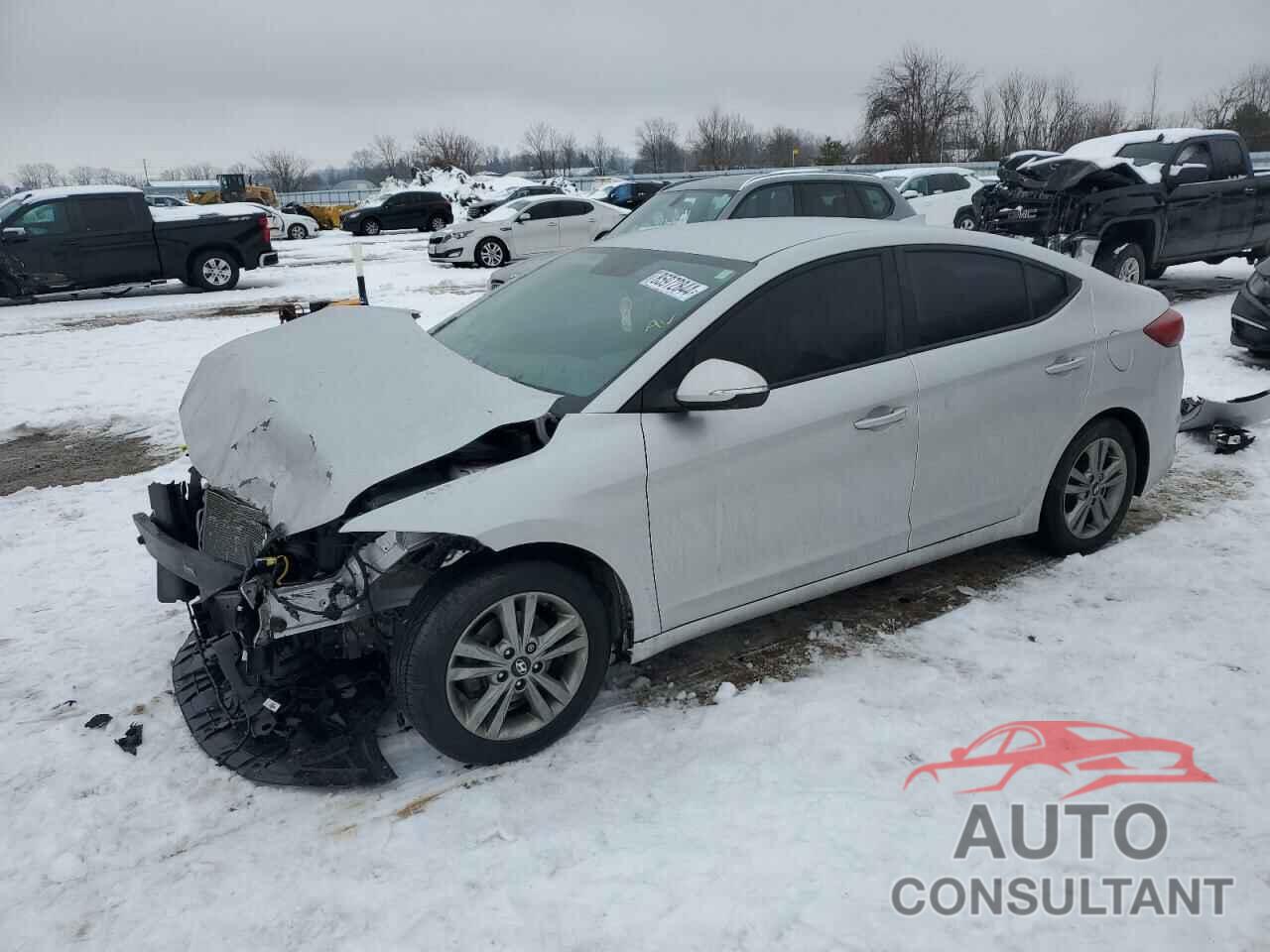 HYUNDAI ELANTRA 2017 - KMHD84LF7HU377782