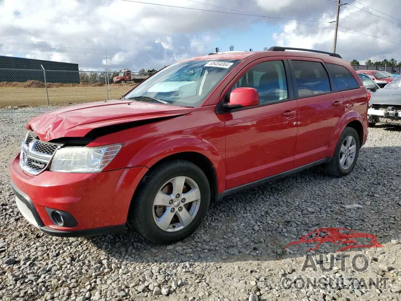 DODGE JOURNEY 2012 - 3C4PDCBB8CT392851