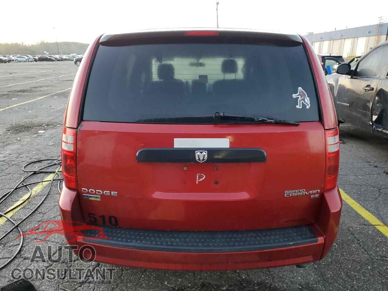 DODGE CARAVAN 2010 - 2D4RN4DE6AR112401