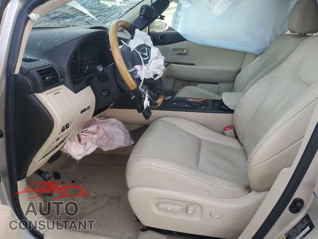 LEXUS RX350 2012 - 2T2BK1BA9CC137166