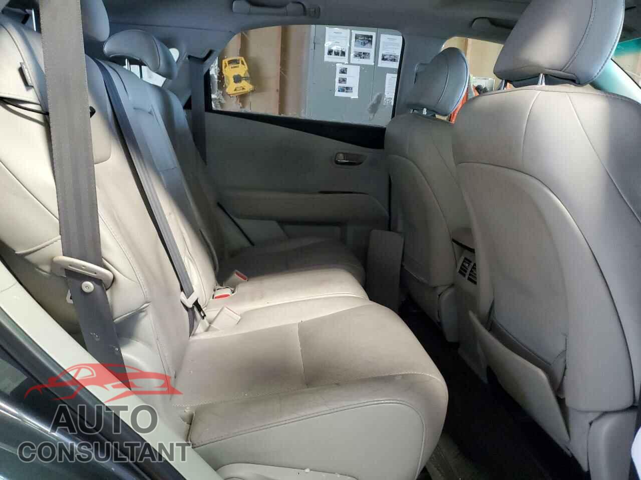 LEXUS RX350 2010 - 2T2BK1BA3AC036251