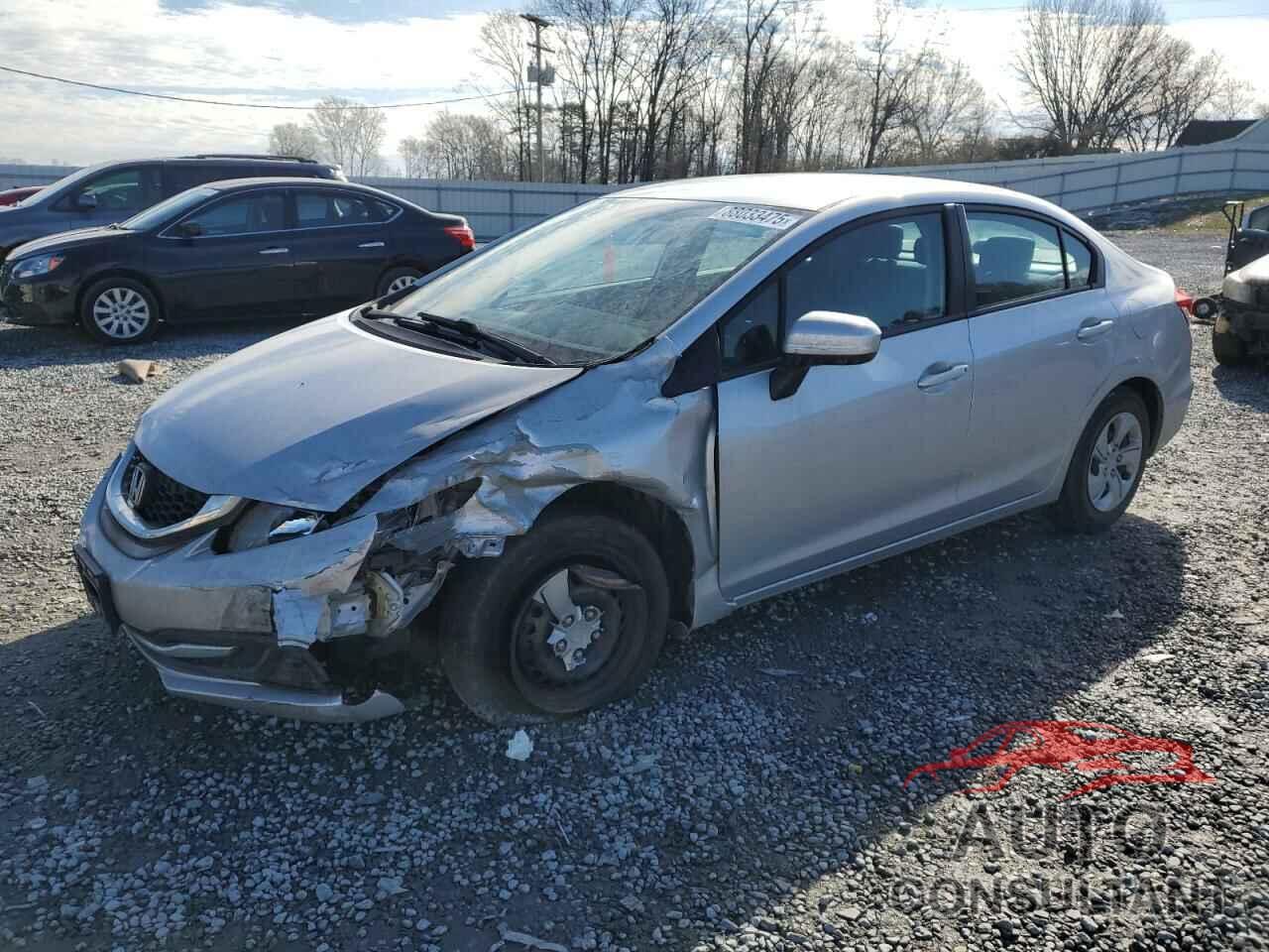 HONDA CIVIC 2014 - 2HGFB2F59EH527042