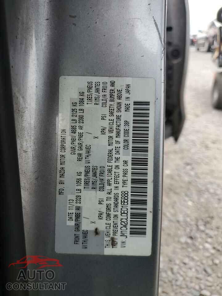 MAZDA 5 2014 - JM1CW2CL0E0165888