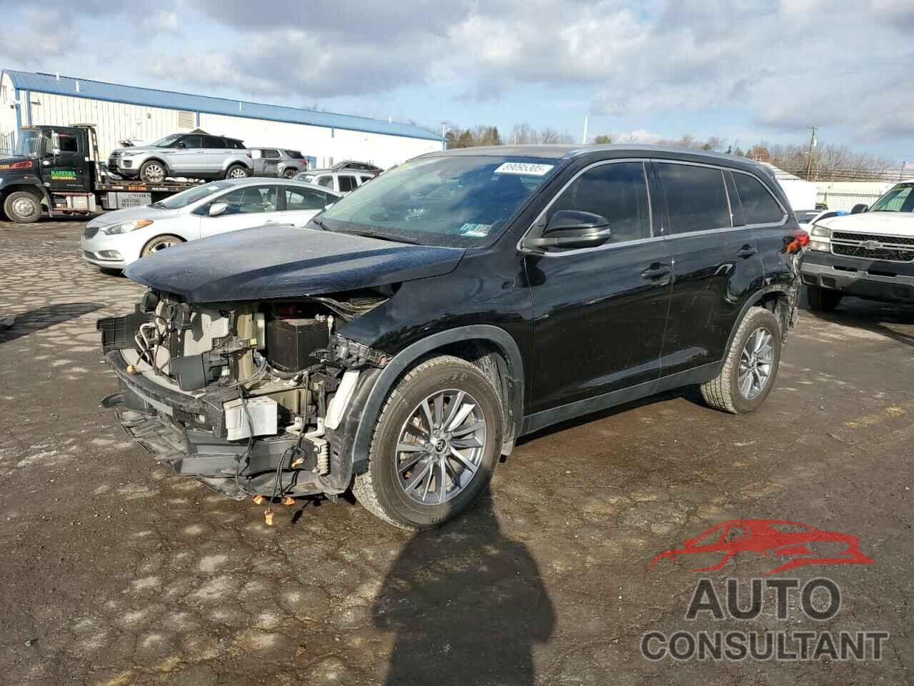 TOYOTA HIGHLANDER 2019 - 5TDJZRFH9KS628277