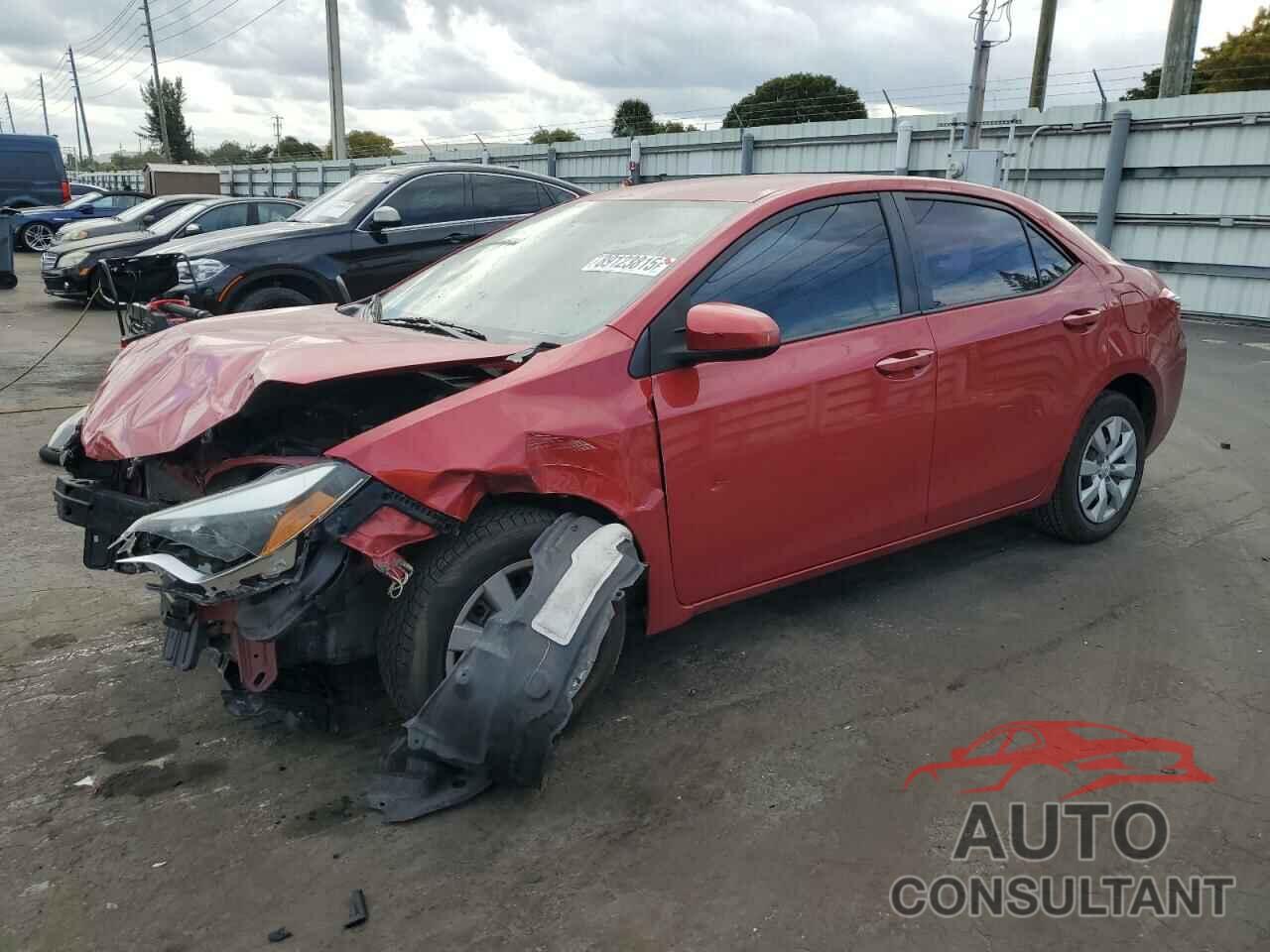 TOYOTA COROLLA 2016 - 2T1BURHE6GC730299