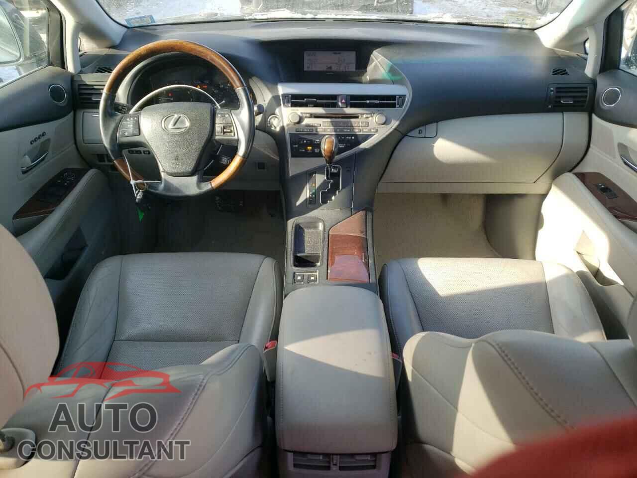 LEXUS RX350 2012 - 2T2BK1BA7CC121127