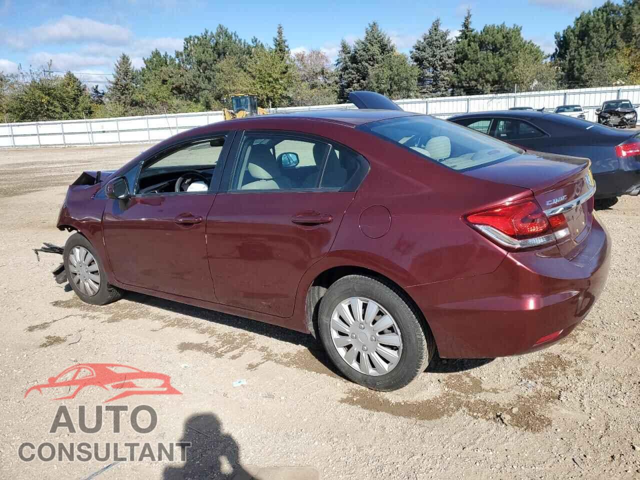 HONDA CIVIC 2013 - 2HGFB2F50DH536730