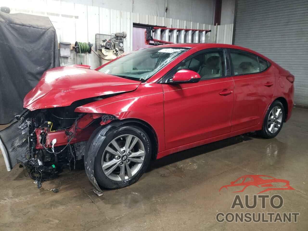 HYUNDAI ELANTRA 2017 - KMHD84LF4HU395303