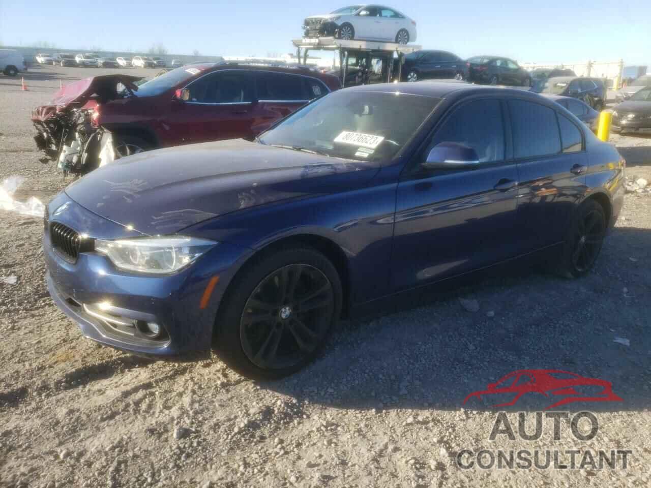 BMW 3 SERIES 2016 - WBA8E3C54GK500221
