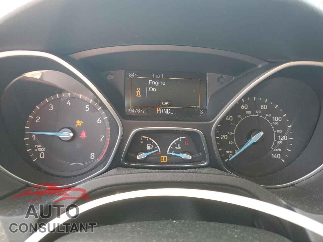 FORD FOCUS 2016 - 1FADP3F25GL365277