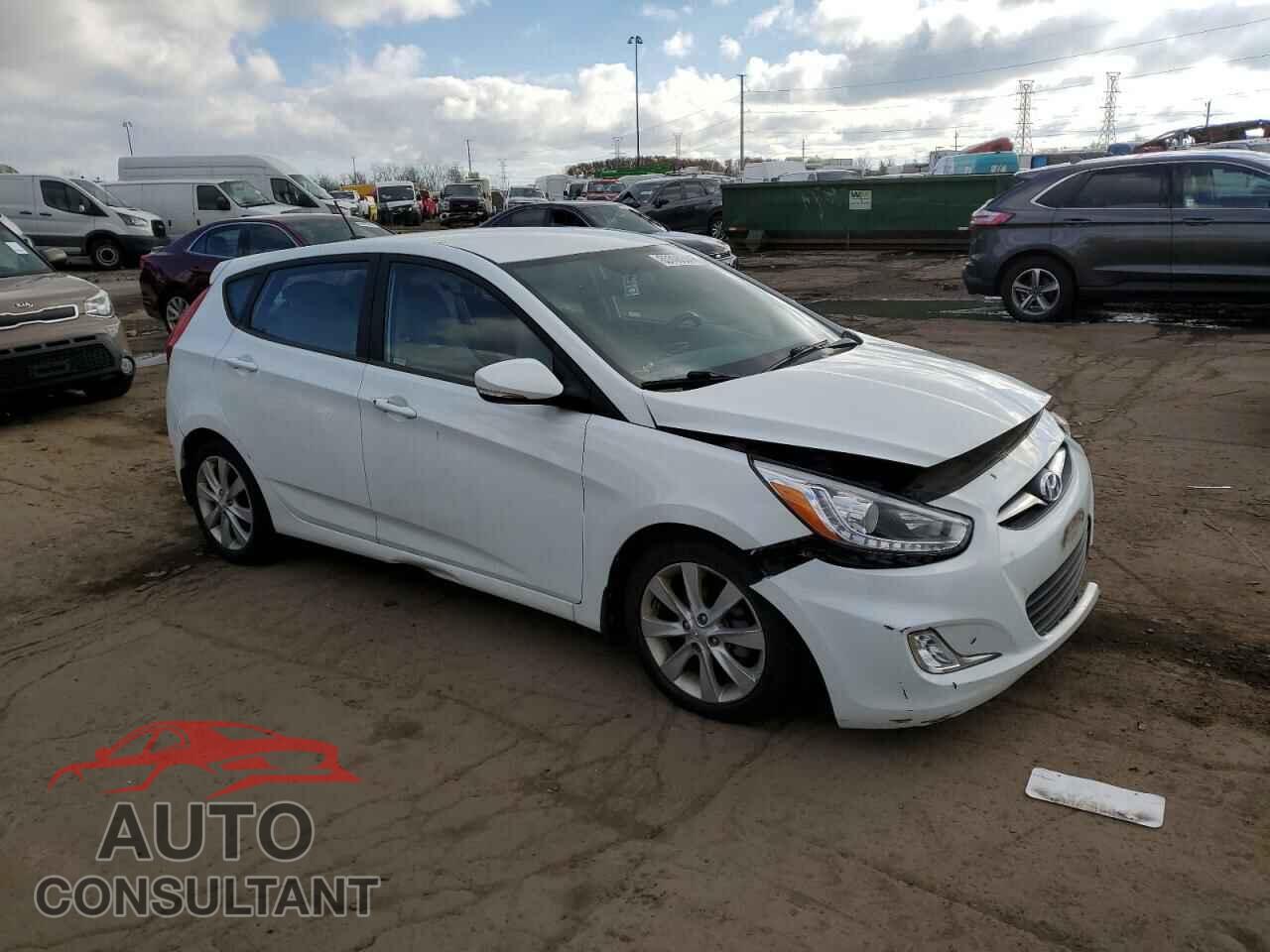 HYUNDAI ACCENT 2014 - KMHCU5AE1EU177130