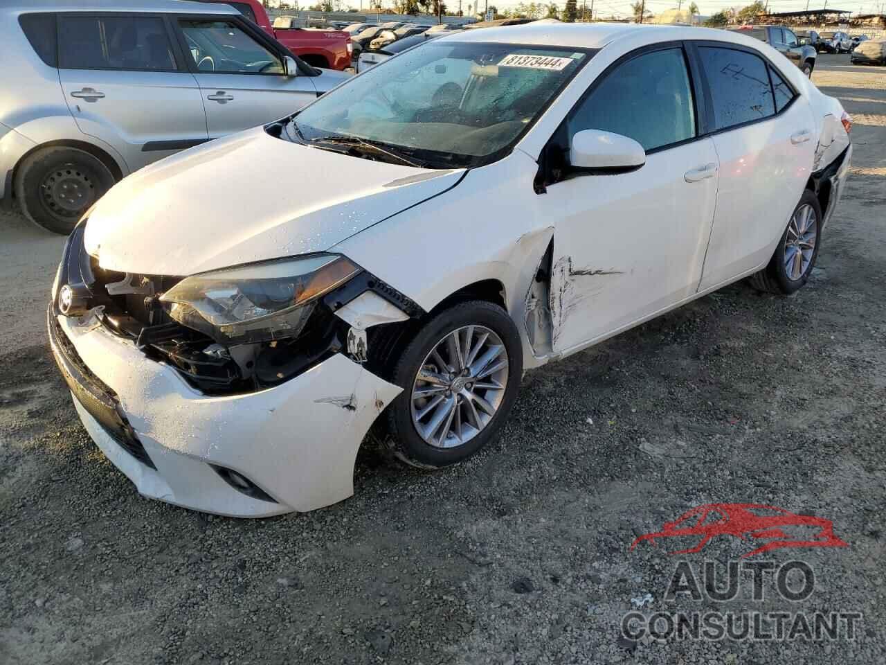 TOYOTA COROLLA 2014 - 5YFBURHEXEP060253