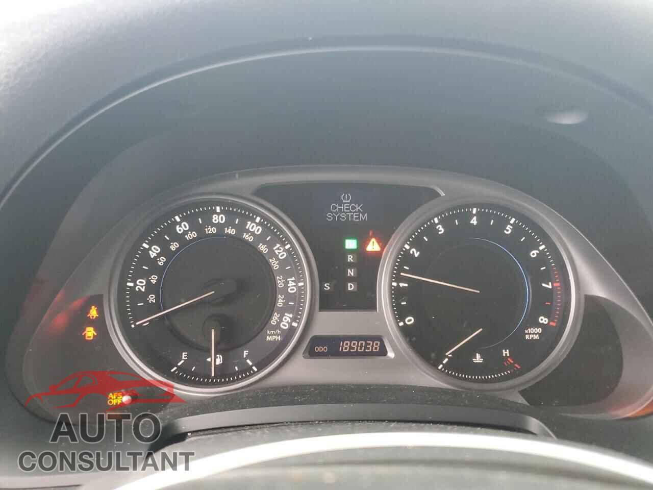 LEXUS IS 2009 - JTHBE262492016751