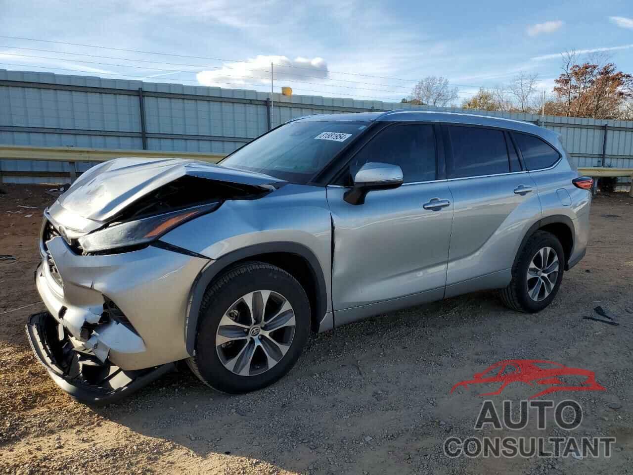 TOYOTA HIGHLANDER 2021 - 5TDGZRAH6MS518887