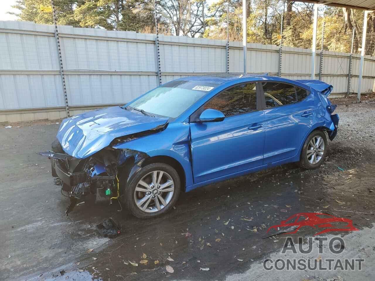 HYUNDAI ELANTRA 2017 - KMHD84LF9HU385964