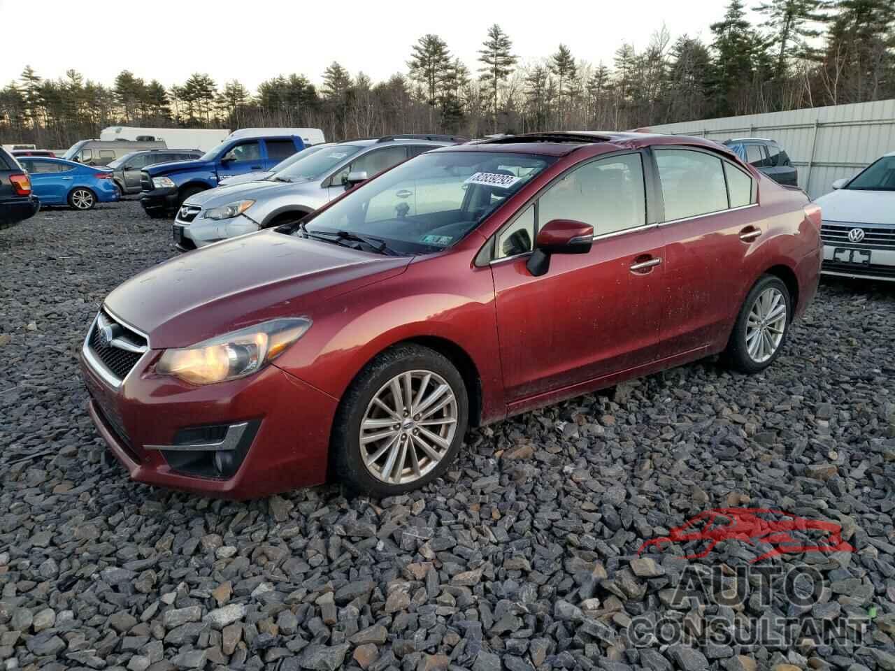 SUBARU IMPREZA 2016 - JF1GJAK61GH005437