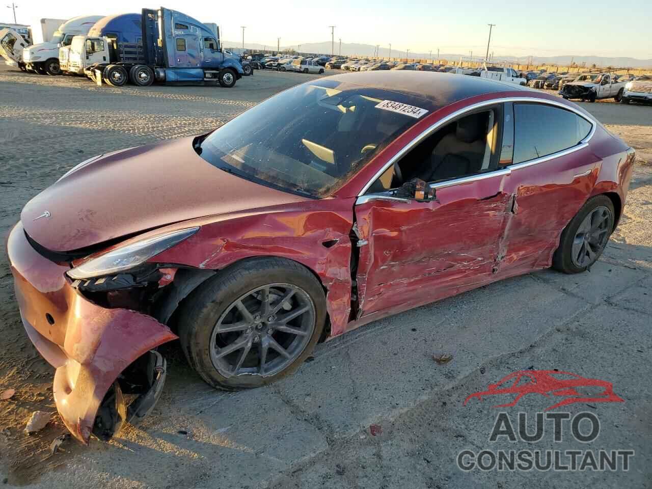 TESLA MODEL 3 2020 - 5YJ3E1EB5LF711004