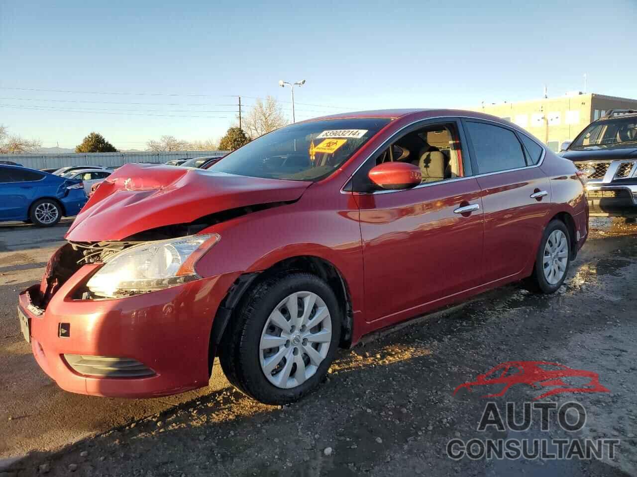 NISSAN SENTRA 2013 - 3N1AB7AP6DL619992