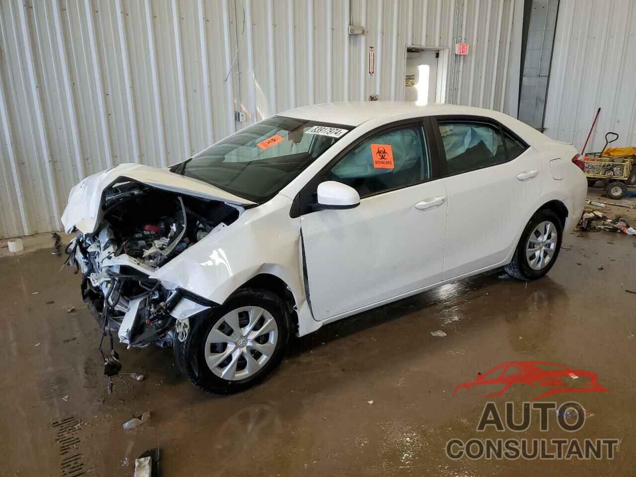 TOYOTA COROLLA 2016 - 2T1BURHE3GC735556