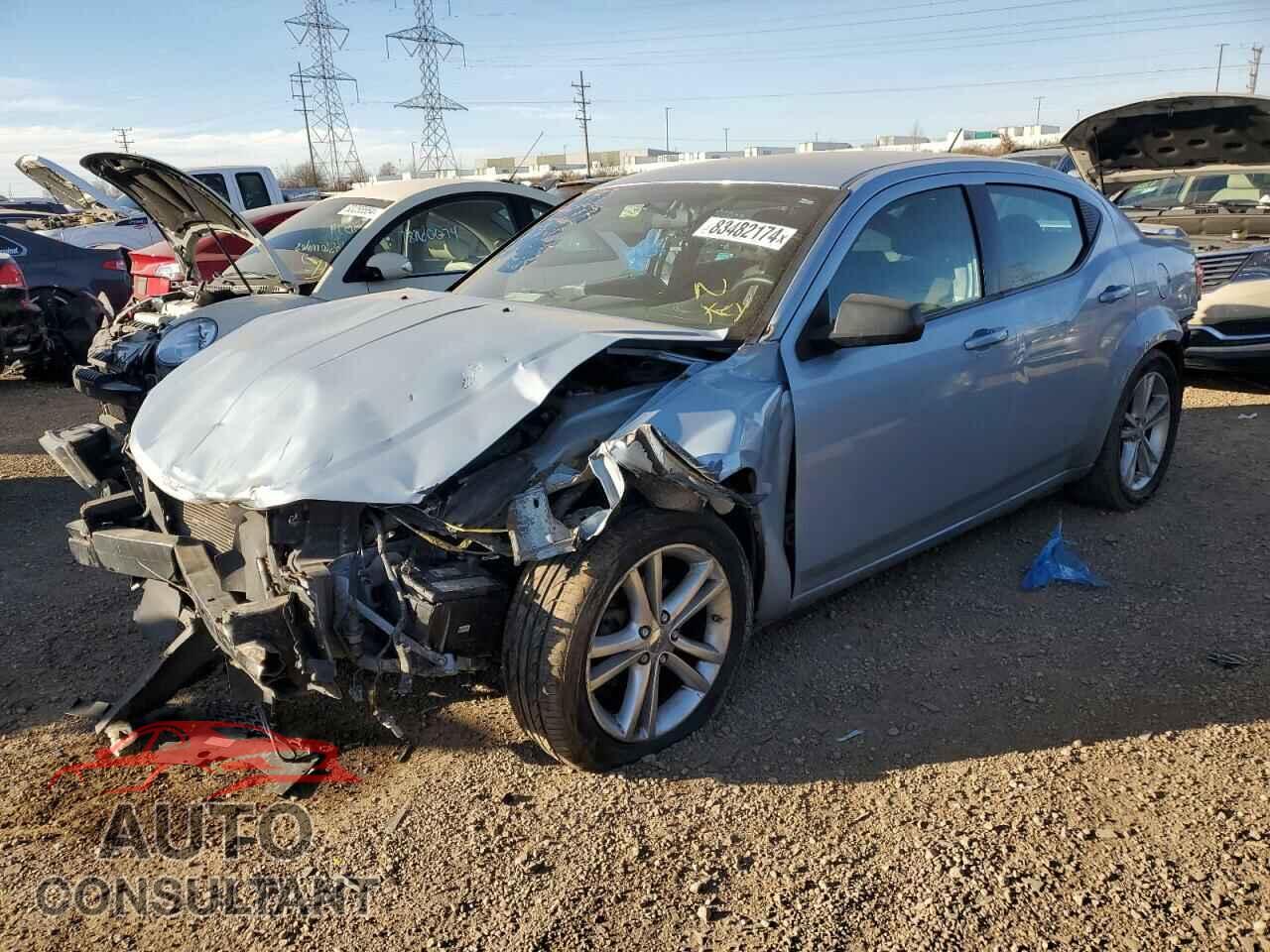 DODGE AVENGER 2013 - 1C3CDZAG3DN717751