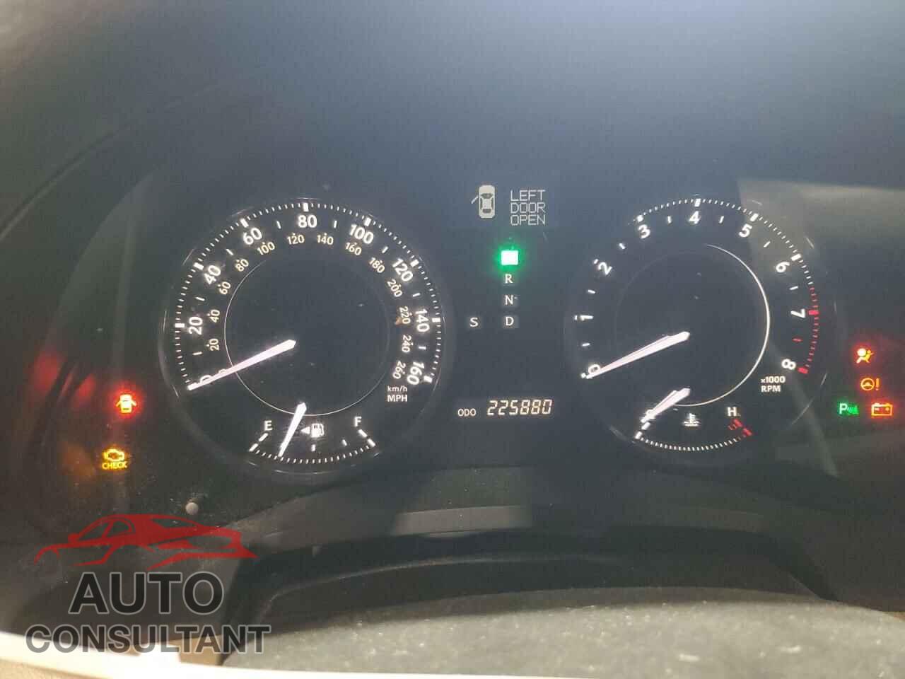LEXUS IS 2010 - JTHFF2C26A2510682