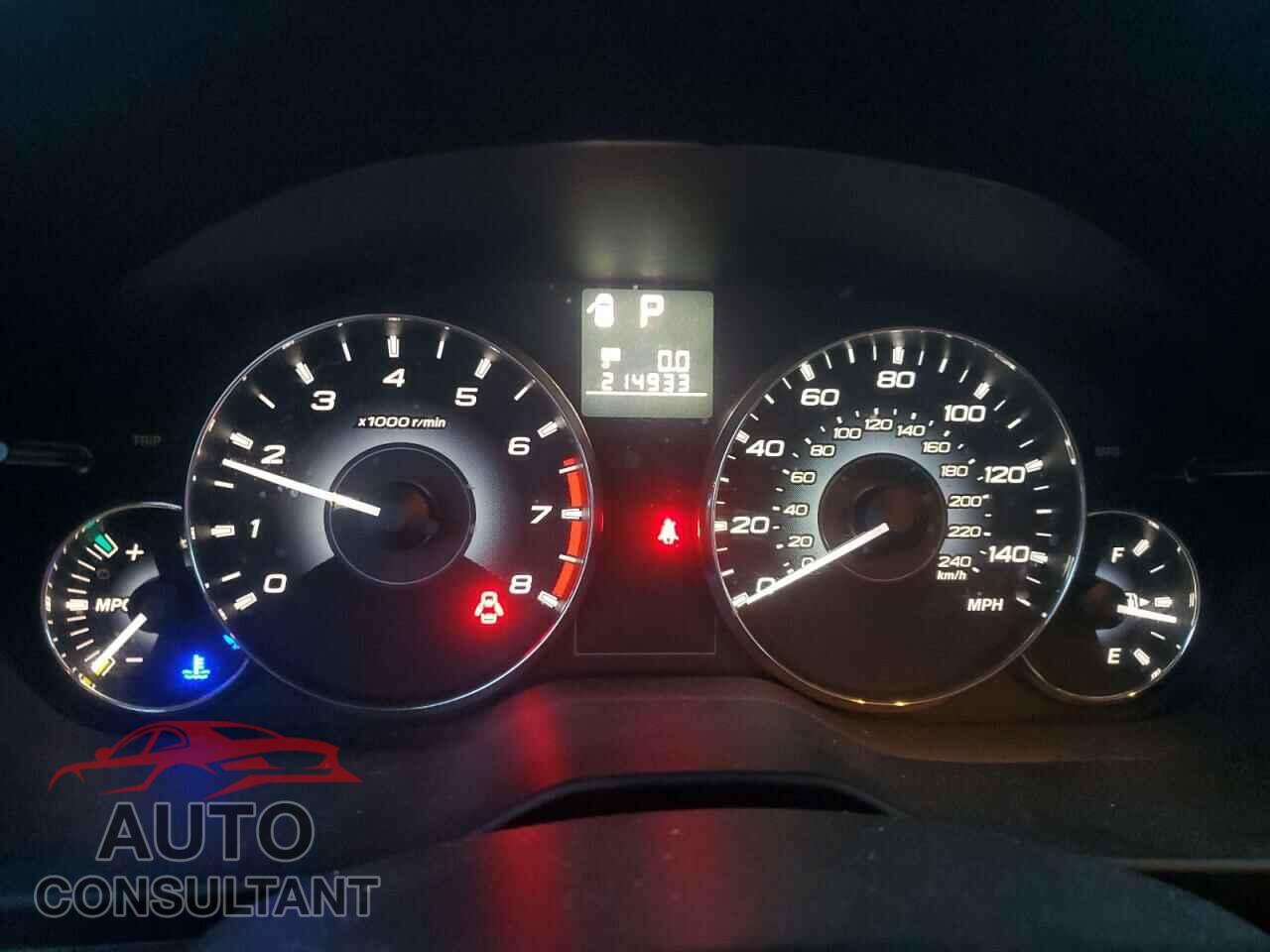 SUBARU OUTBACK 2011 - 4S4BRCCC4B3386571
