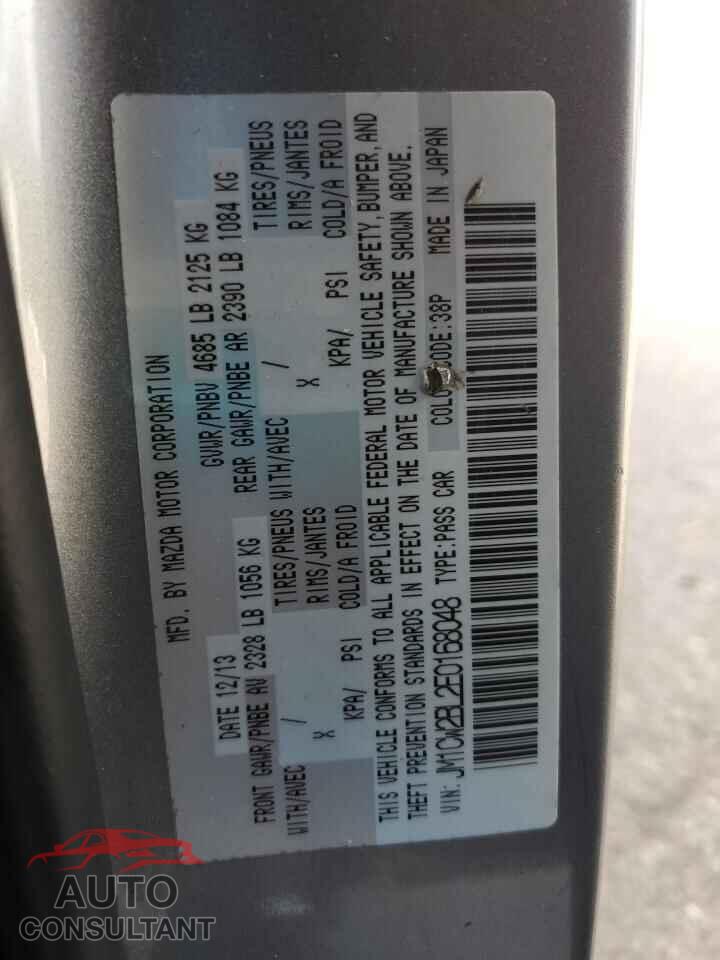 MAZDA 5 2014 - JM1CW2BL2E0168048