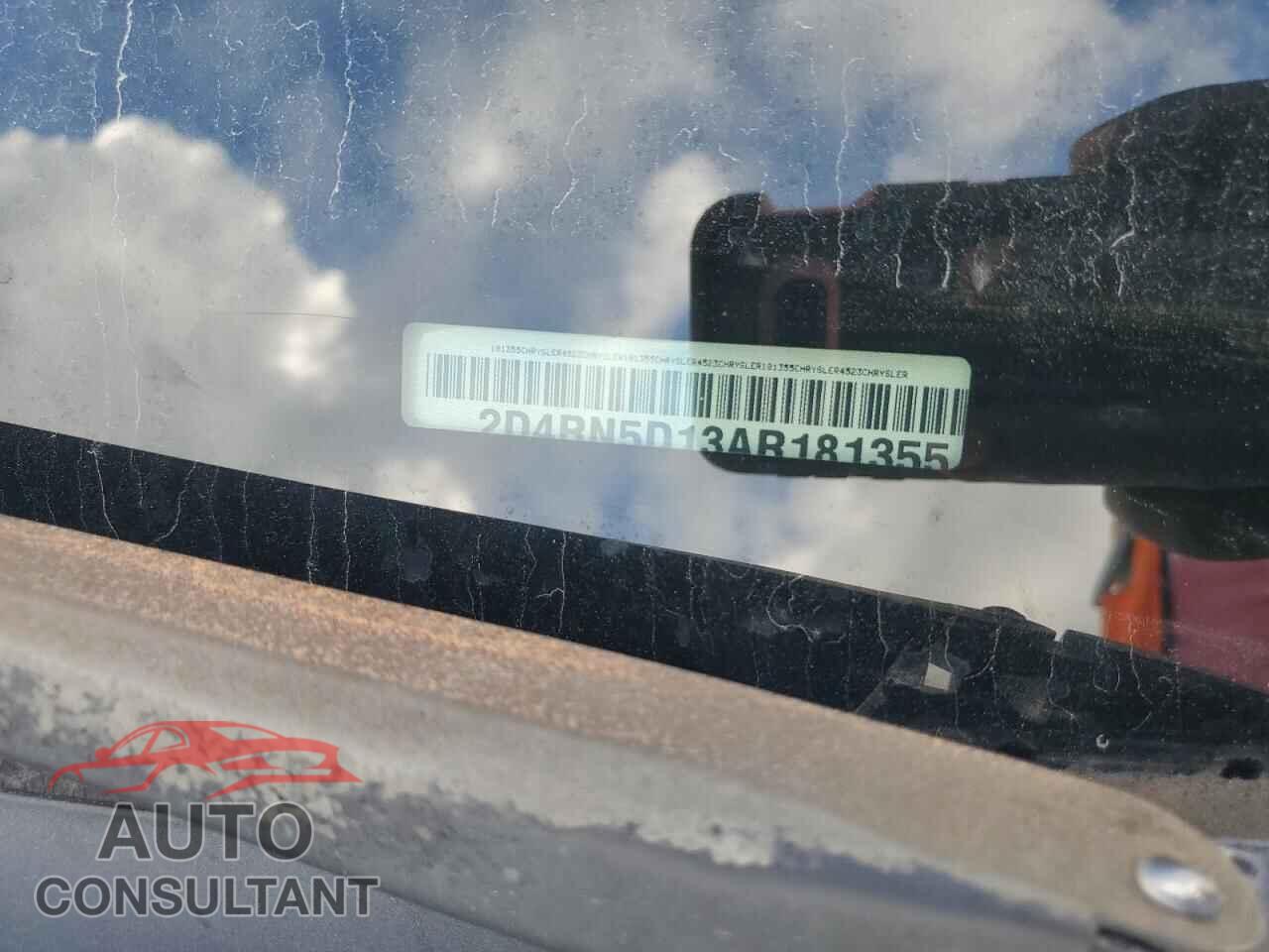 DODGE CARAVAN 2010 - 2D4RN5D13AR181355