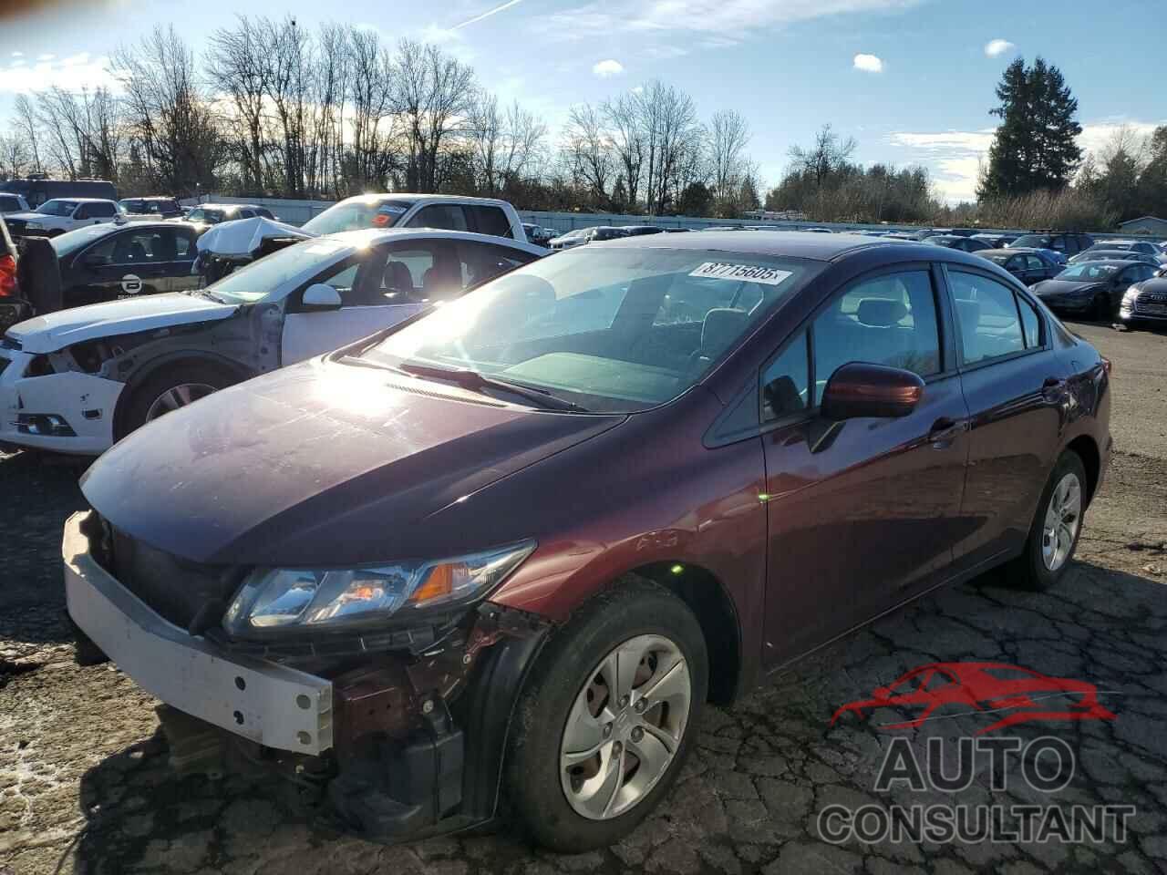 HONDA CIVIC 2014 - 19XFB2F58EE224084