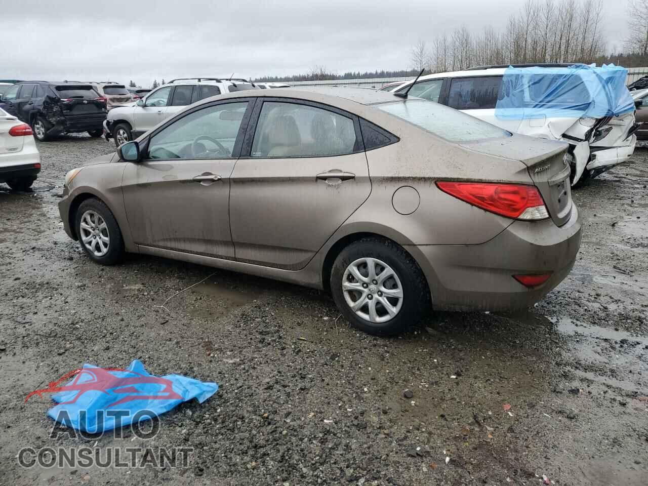 HYUNDAI ACCENT 2012 - KMHCT4AE1CU181379