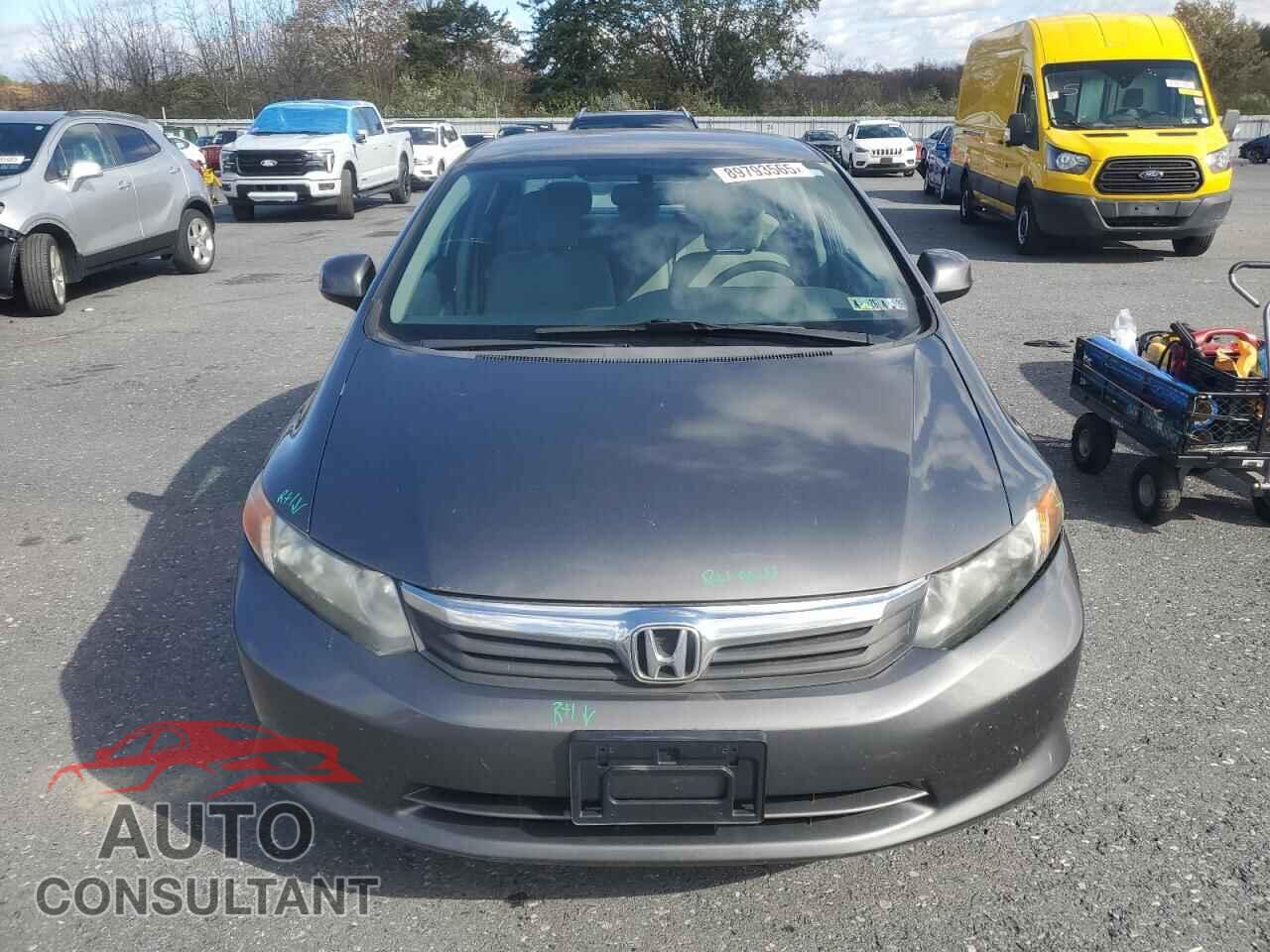 HONDA CIVIC 2012 - 19XFB2F56CE302990