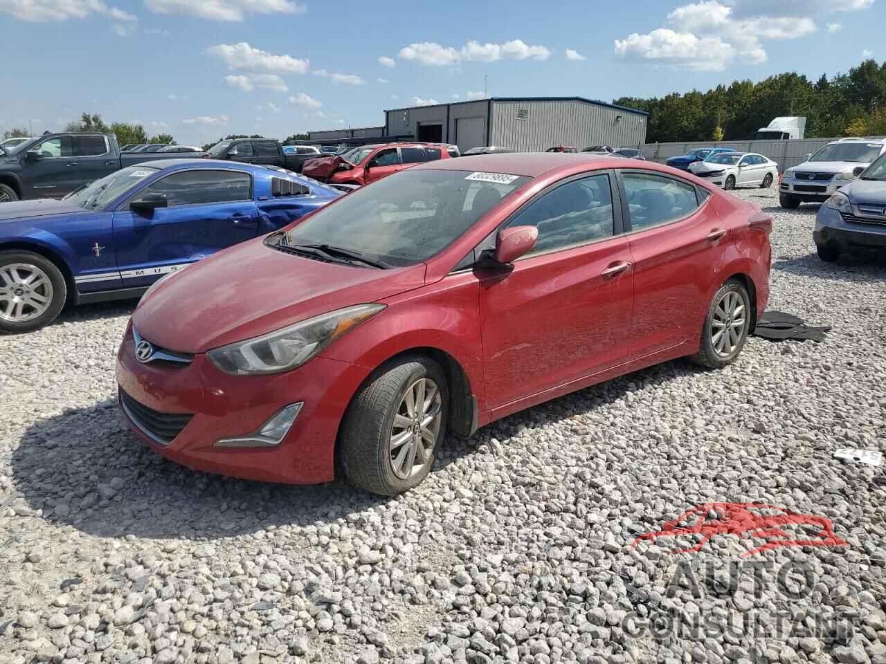 HYUNDAI ELANTRA 2016 - KMHDH4AE9GU545060