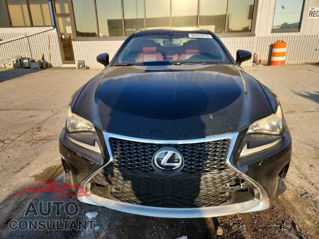 LEXUS RC 2016 - JTHHA5BC3G5003202