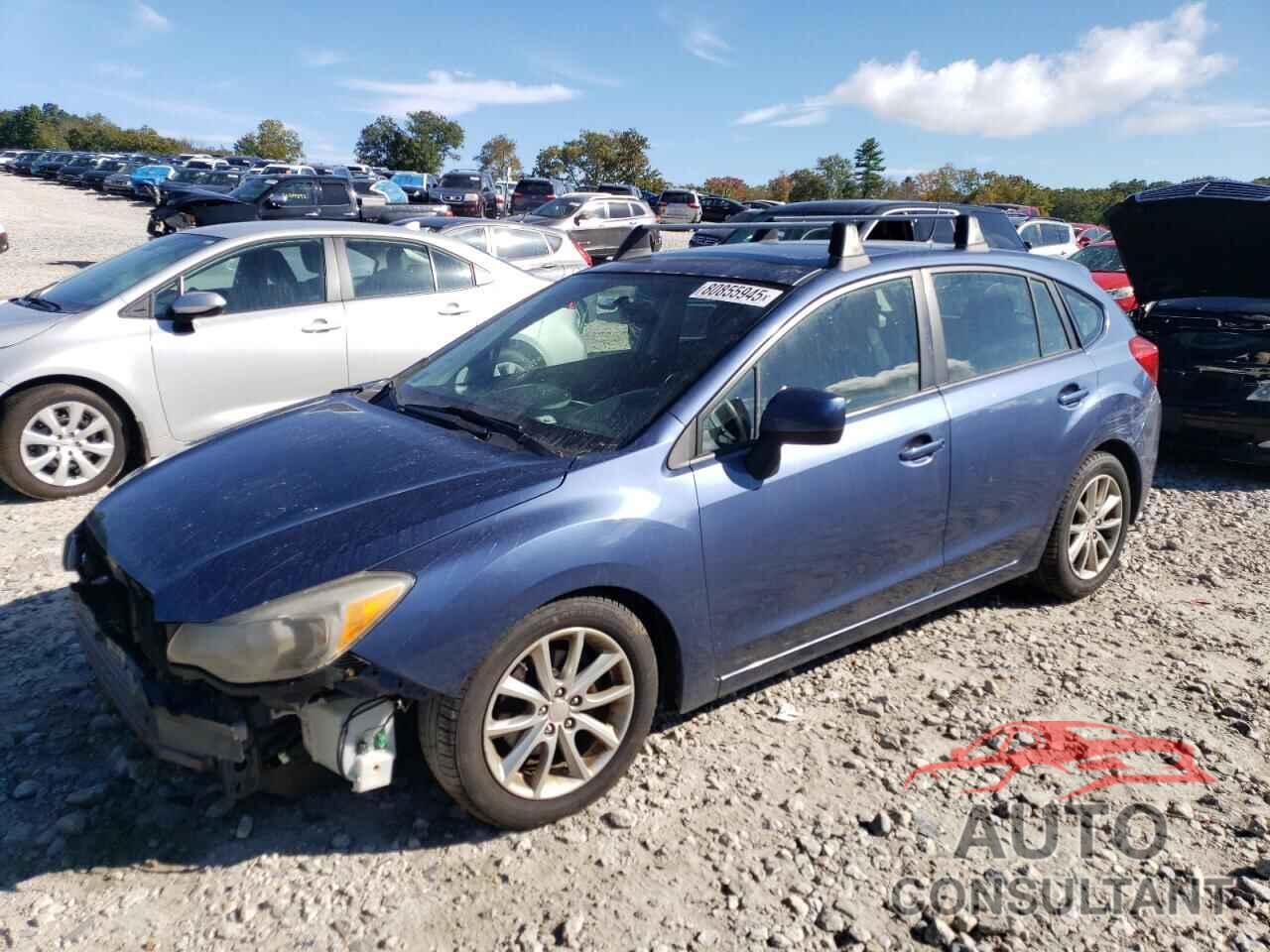 SUBARU IMPREZA 2012 - JF1GPAB63CH218463