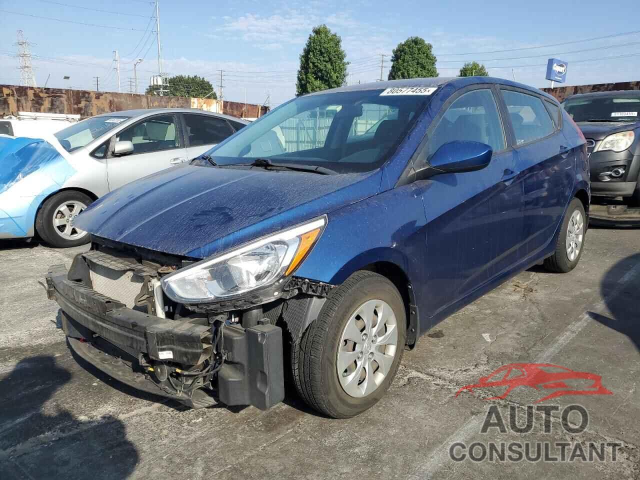 HYUNDAI ACCENT 2017 - KMHCT5AE4HU331658