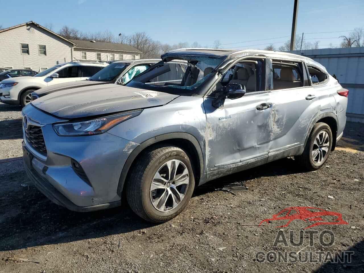 TOYOTA HIGHLANDER 2020 - 5TDHBRCH5LS007224