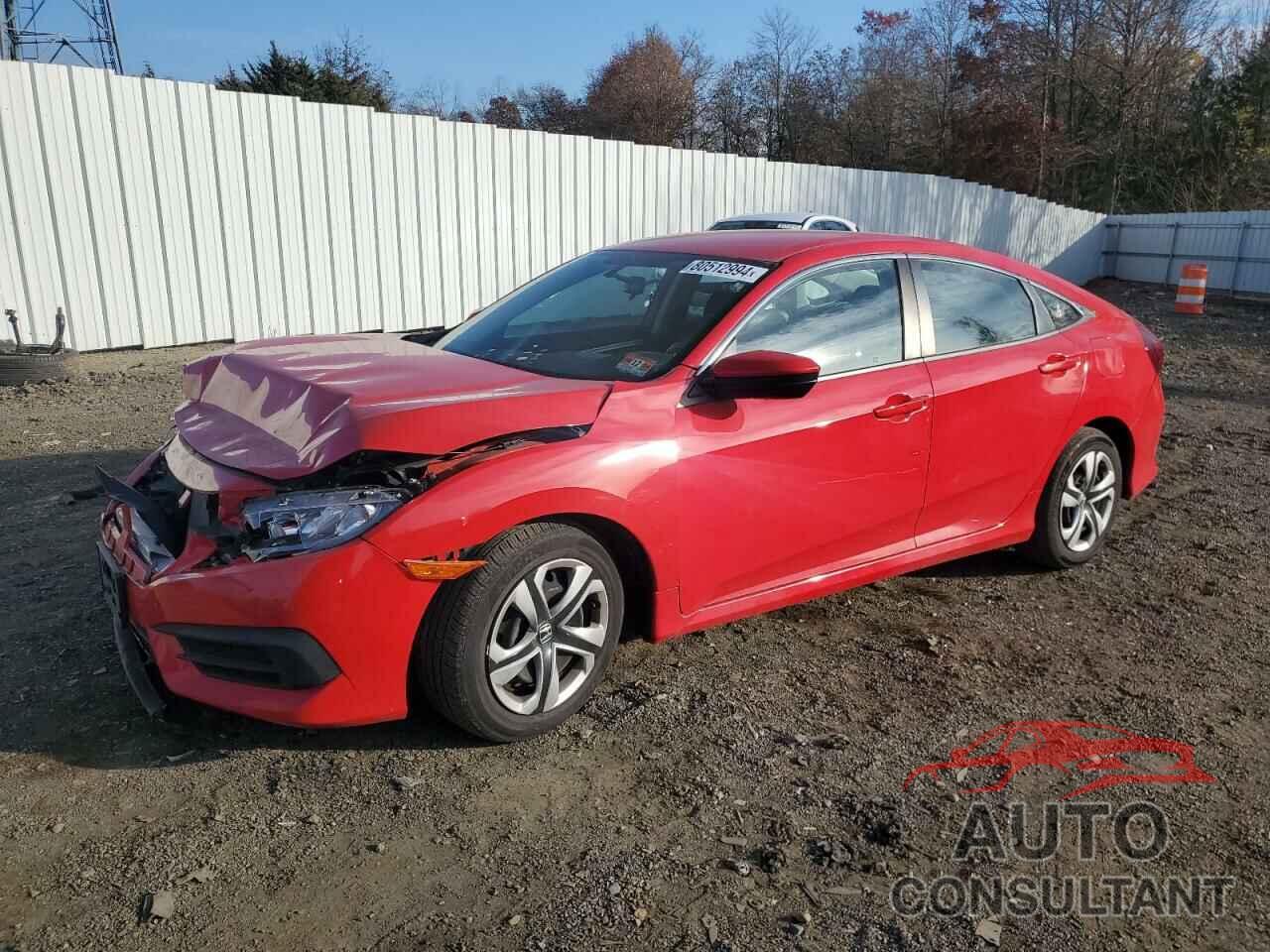 HONDA CIVIC 2017 - 2HGFC2F51HH567875