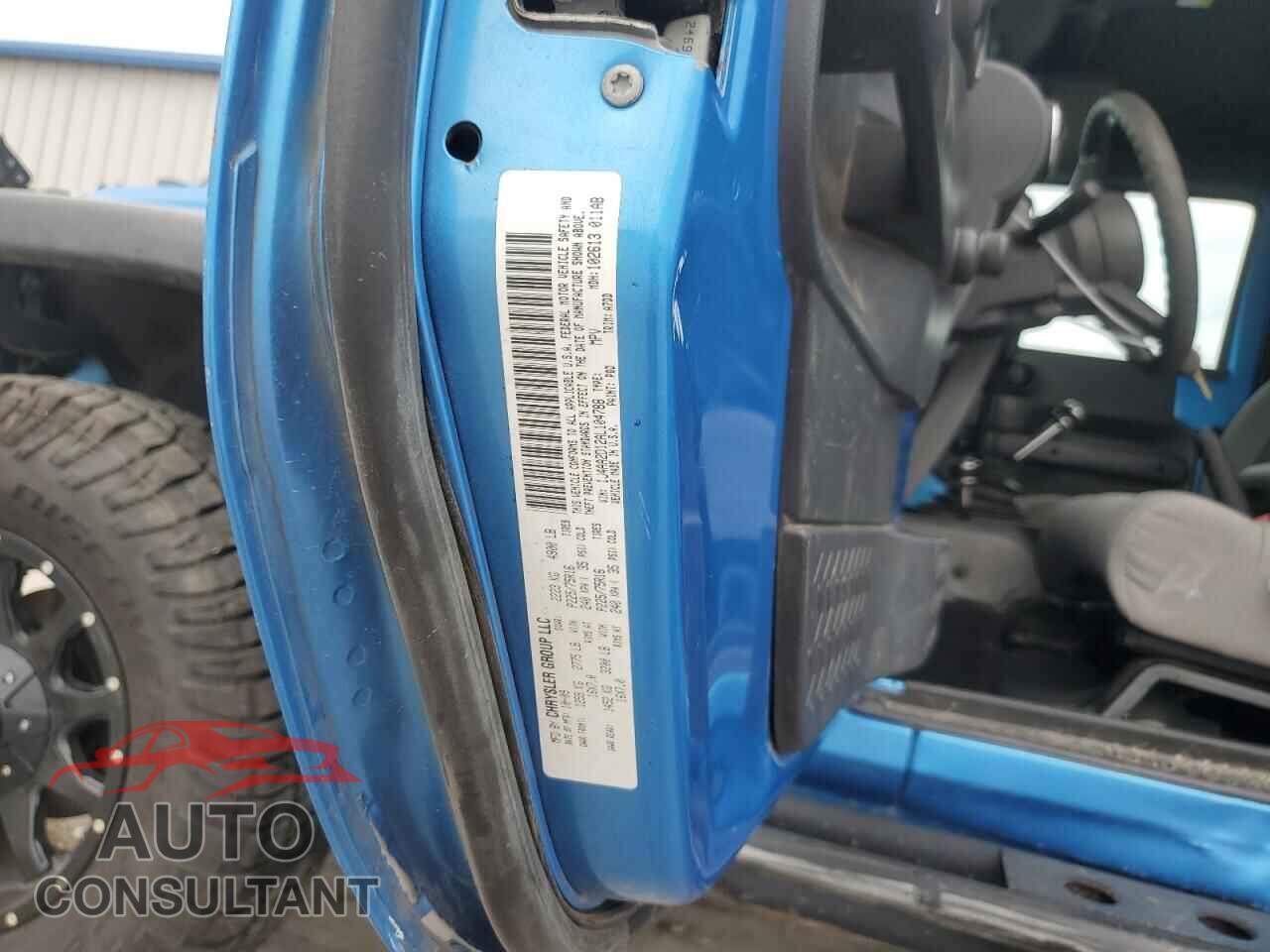 JEEP WRANGLER 2010 - 1J4AA2D12AL104788