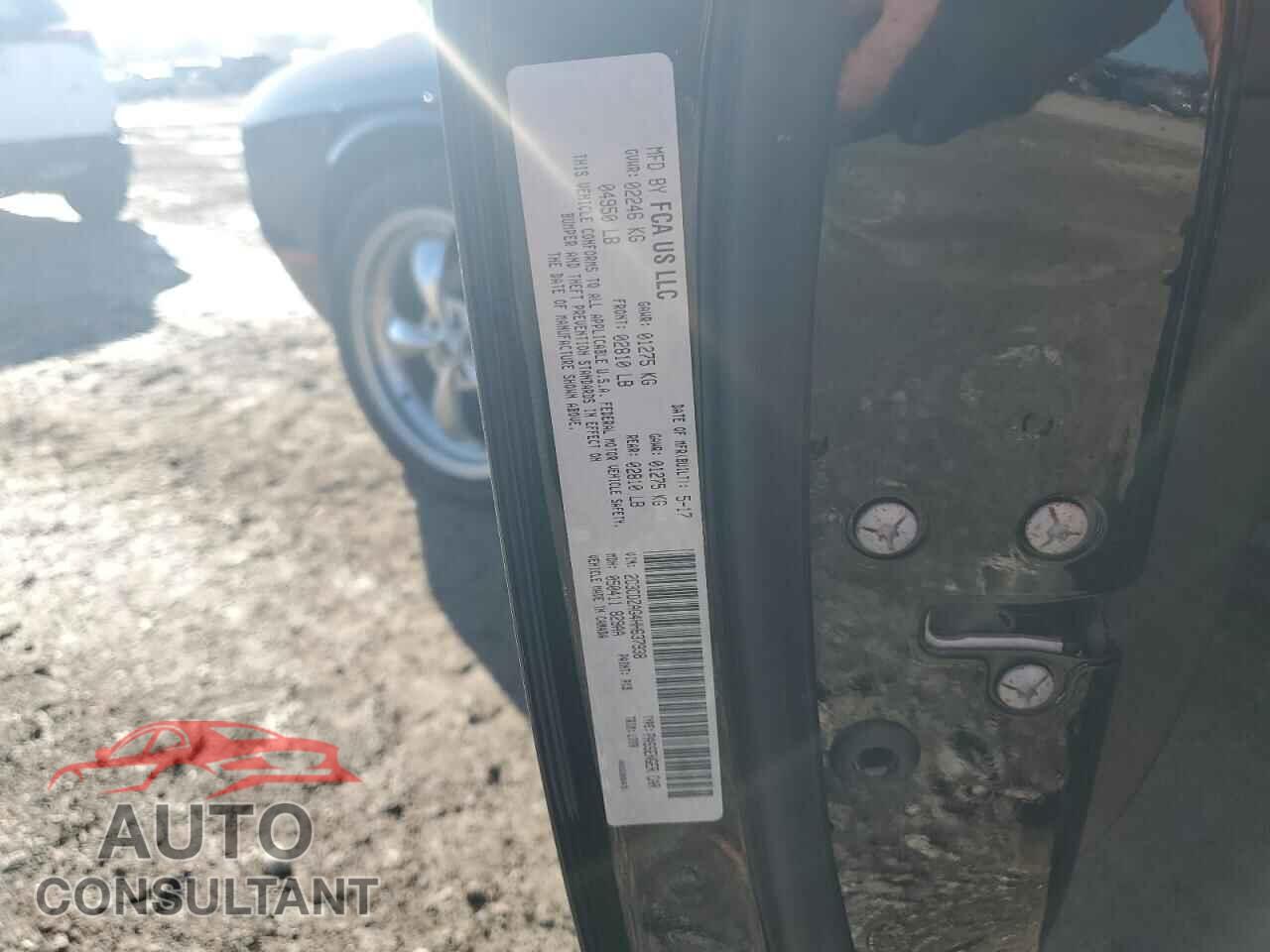 DODGE CHALLENGER 2017 - 2C3CDZAG4HH637938
