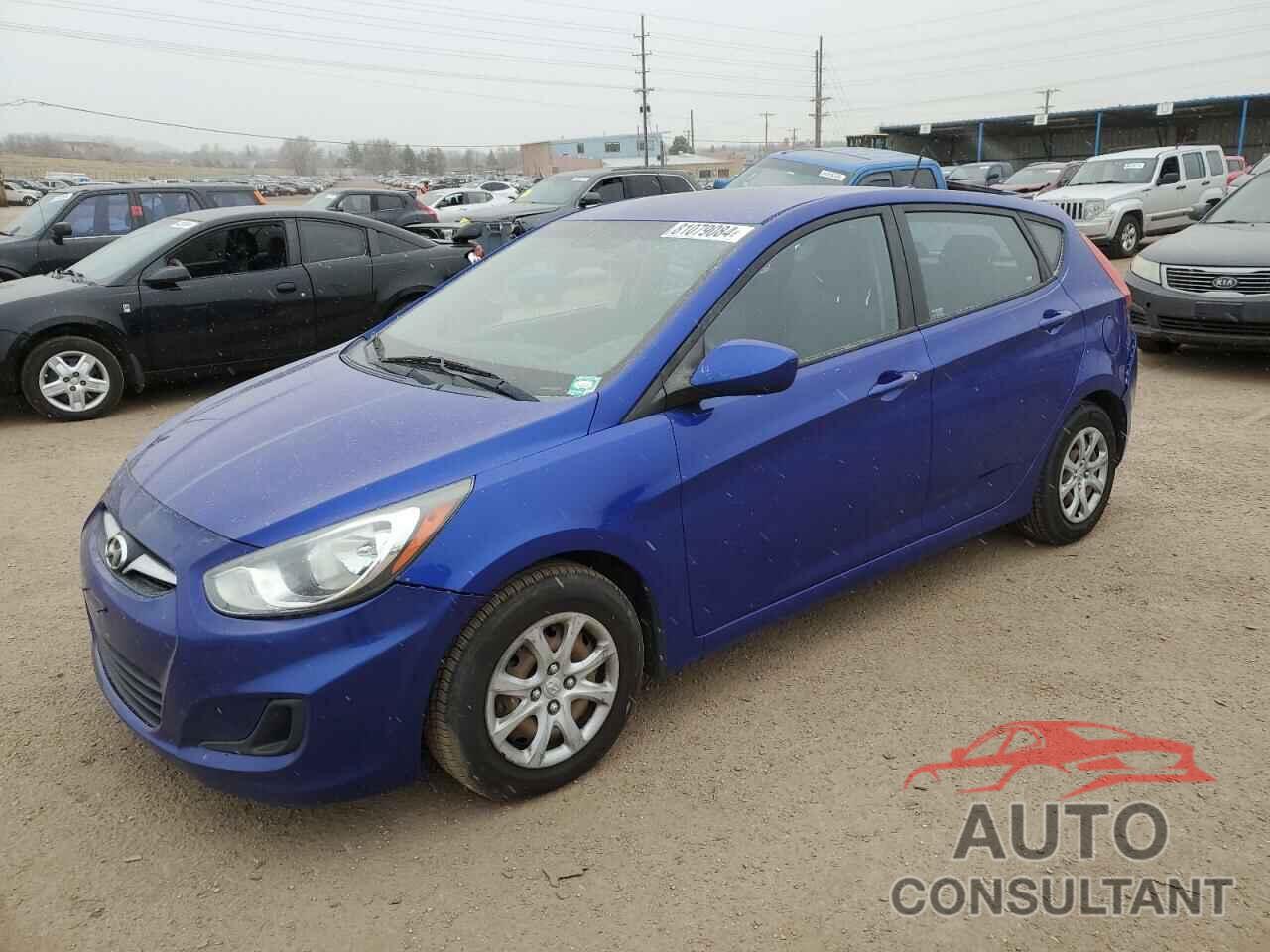 HYUNDAI ACCENT 2012 - KMHCT5AE2CU046630