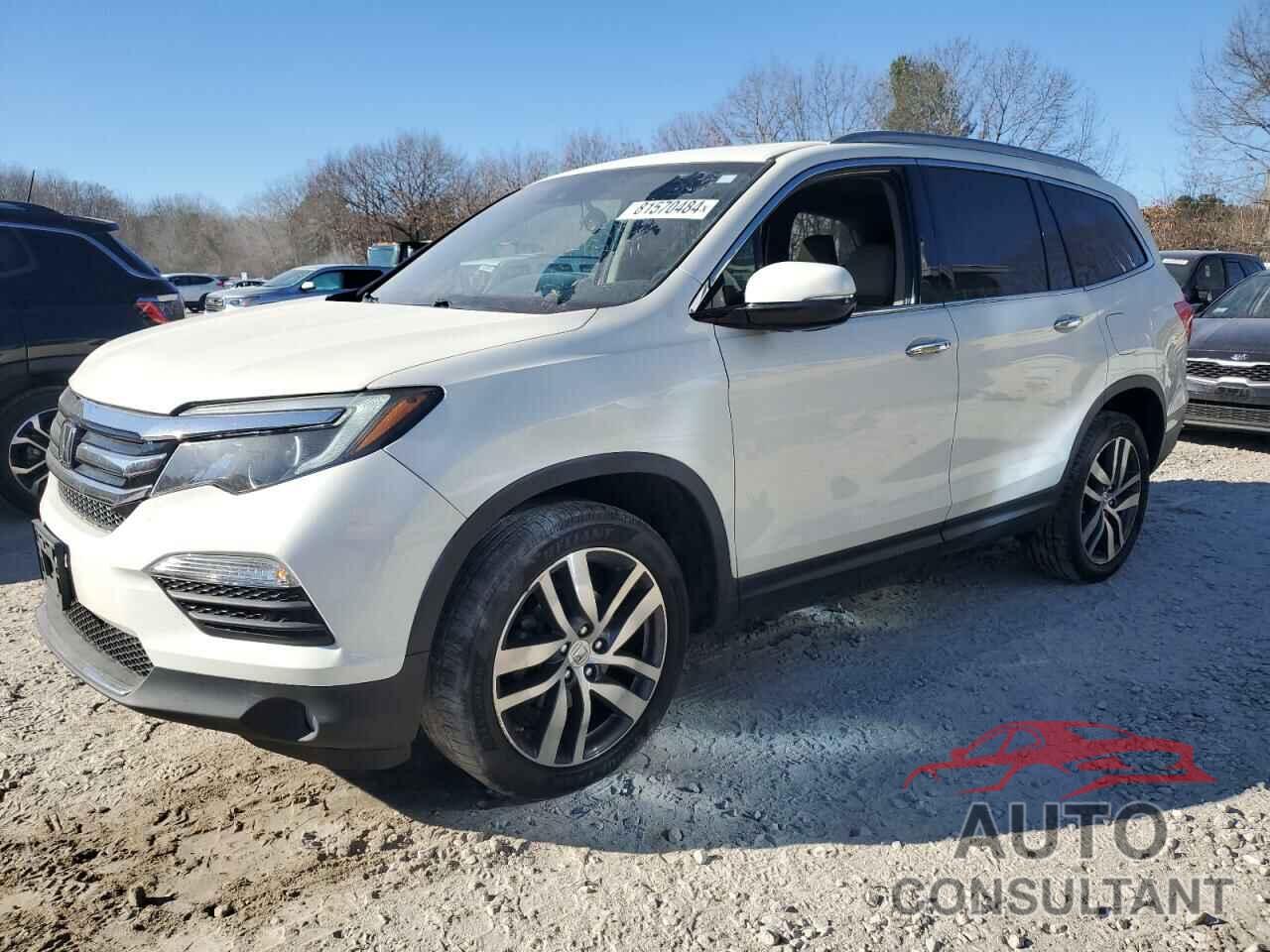 HONDA PILOT 2017 - 5FNYF6H90HB088536