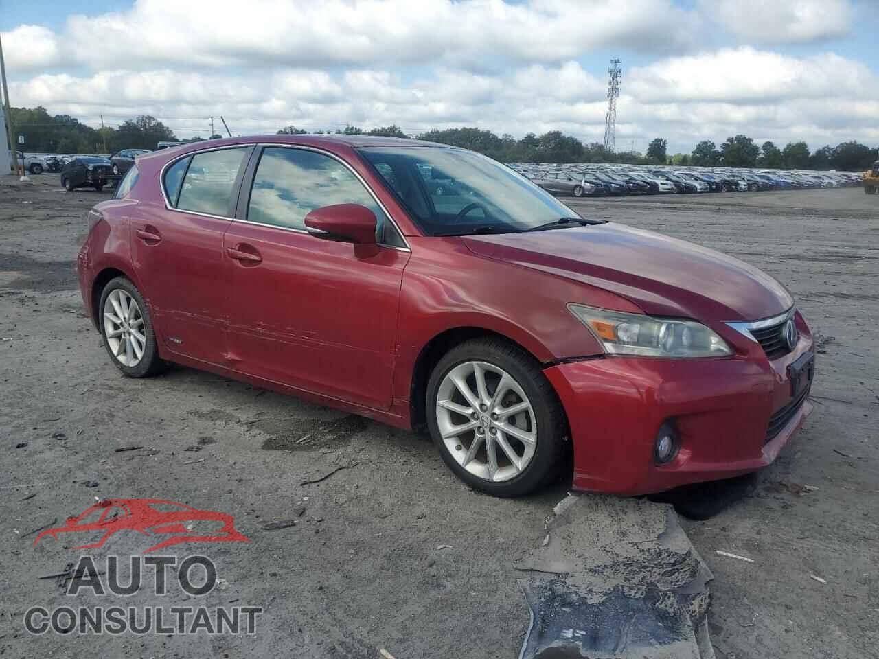 LEXUS CT 200 2012 - JTHKD5BH9C2115149