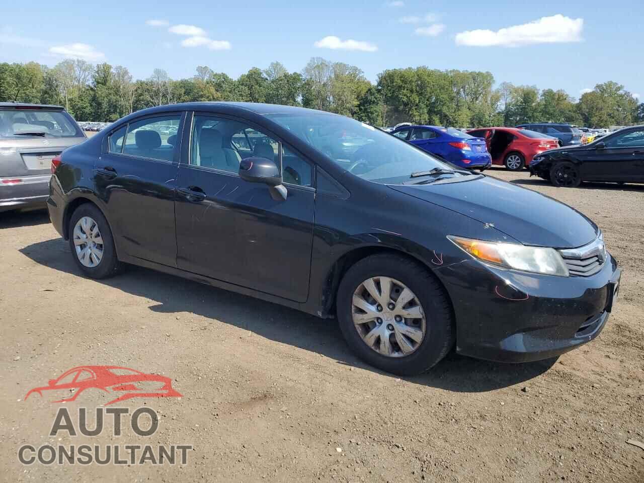 HONDA CIVIC 2012 - 2HGFB2F53CH599156