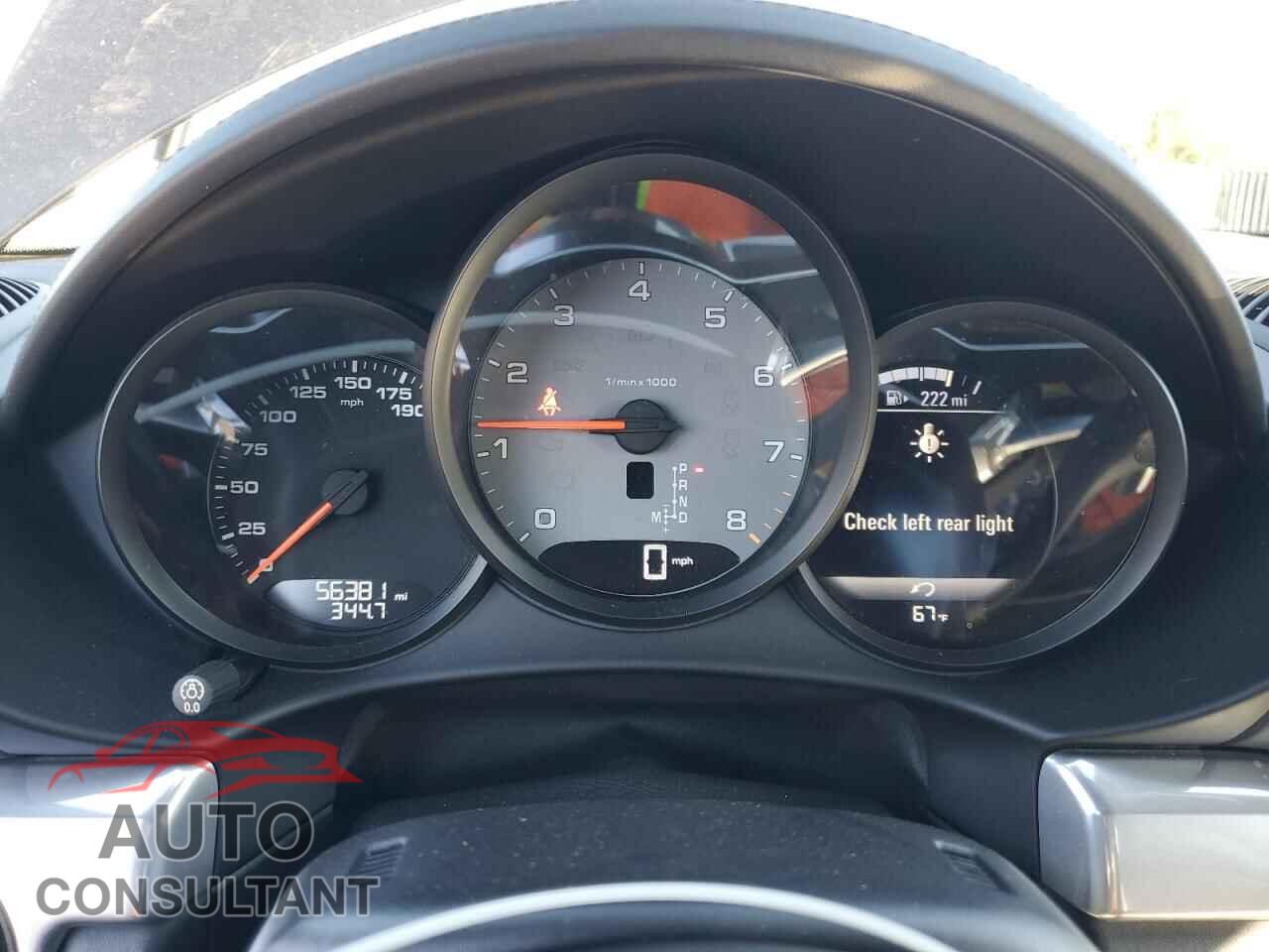 PORSCHE BOXSTER 2017 - WP0CB2A89HS241689