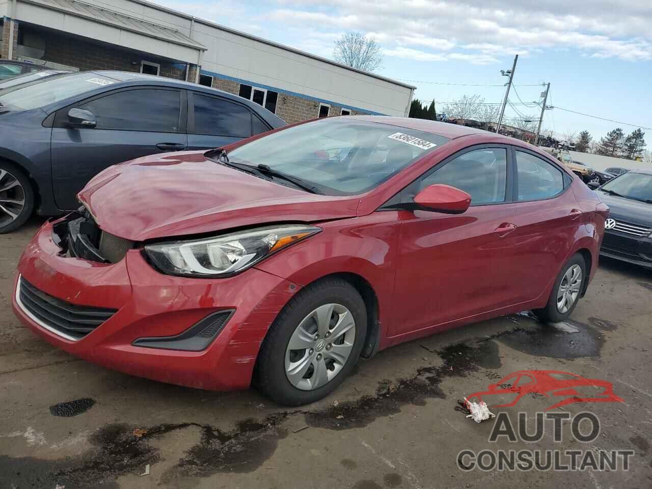 HYUNDAI ELANTRA 2016 - KMHDH4AE4GU655627