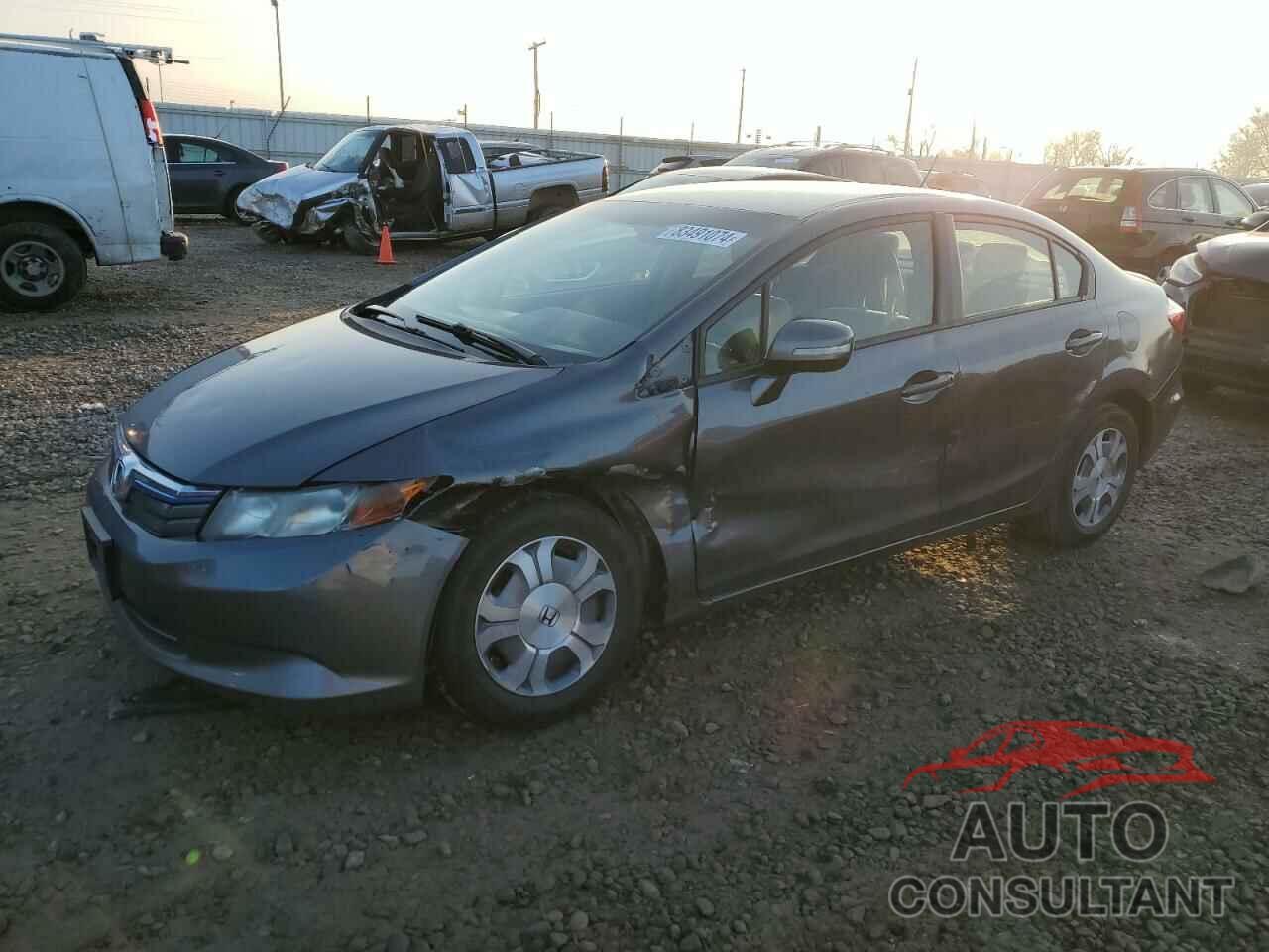 HONDA CIVIC 2012 - JHMFB4F20CS000592